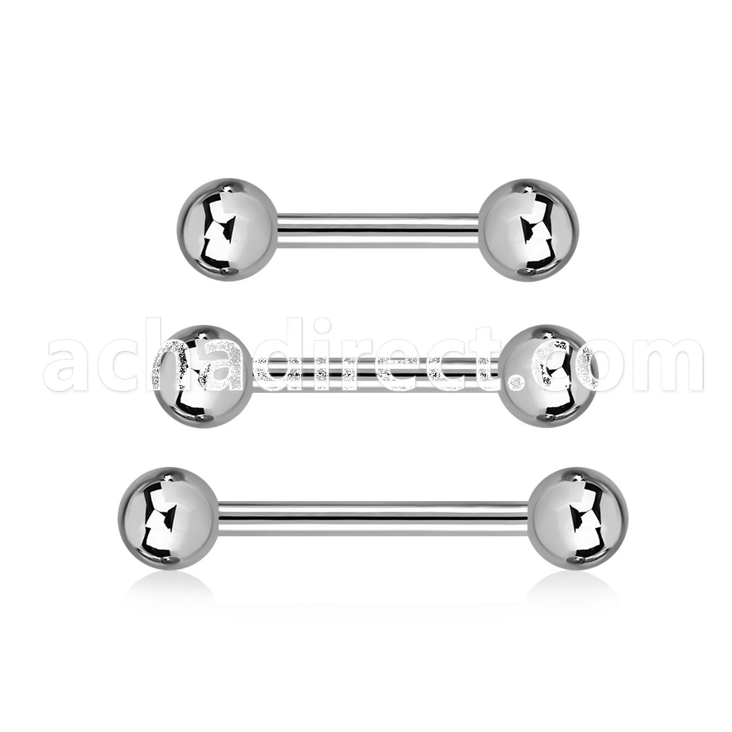 bber31 1 2mm 316l steel helix barbell with two 3mm balls