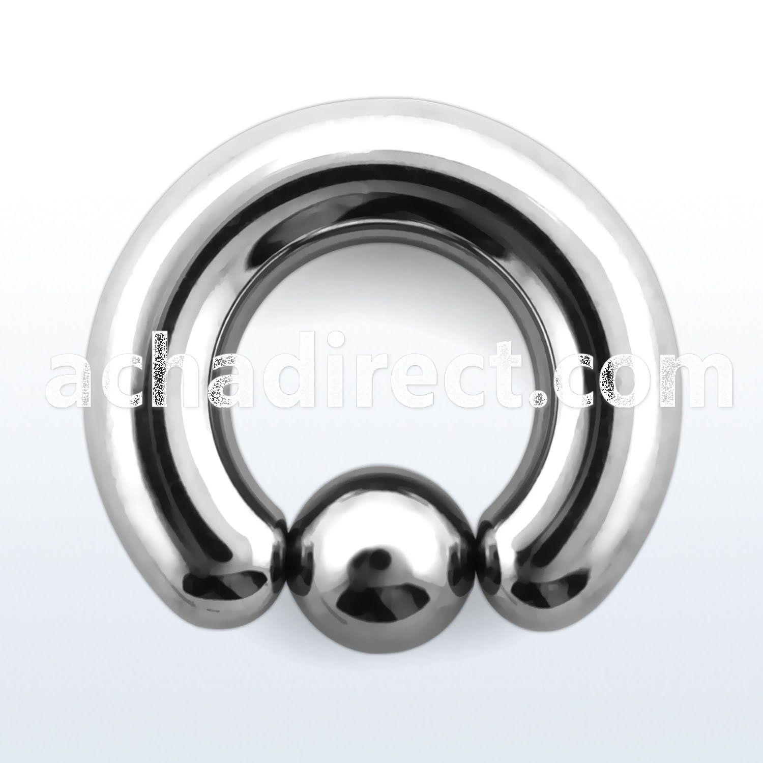 bcr0 316l steel 8mm ball closure ring with 10mm ball