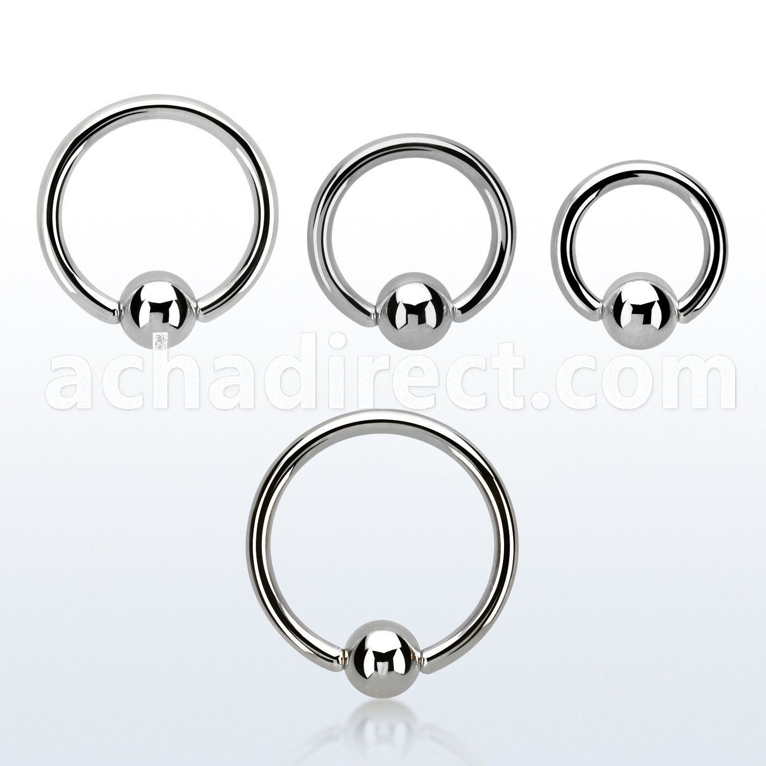 bcr14m surgical steel ball closure ring with a 5mm ball