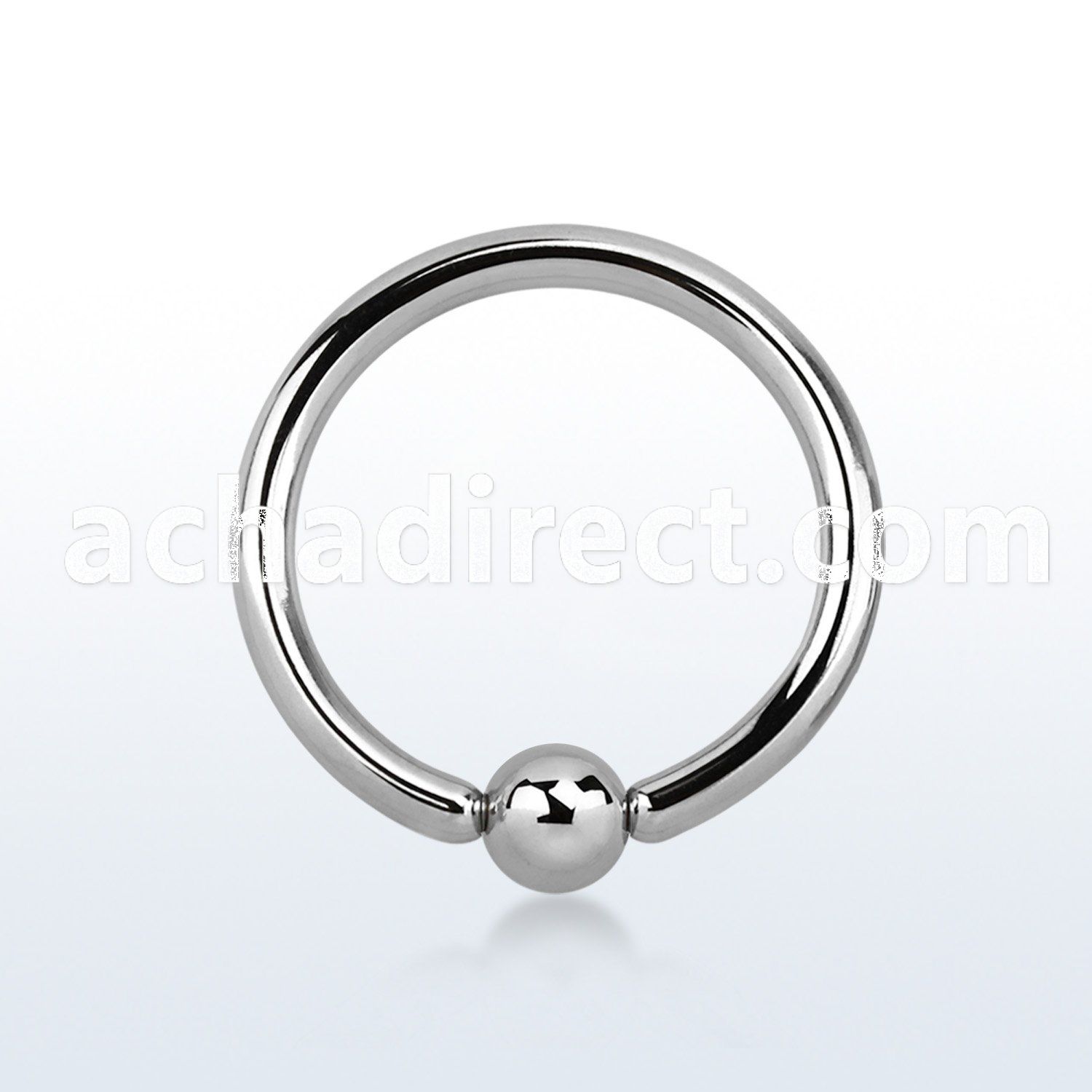 bcr18s 316l steel ball closure ring with 2 5mm mm ball