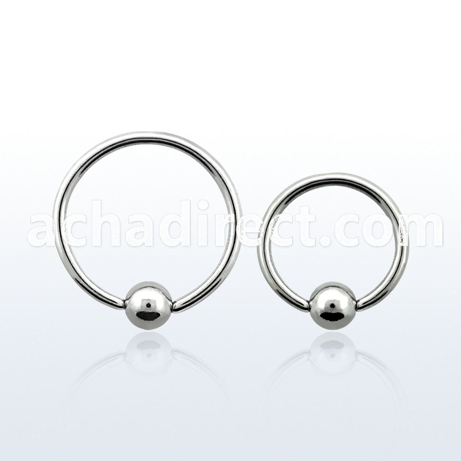 bcr20s 316l steel 0 8mm ball closure ring with 2 5mm ball