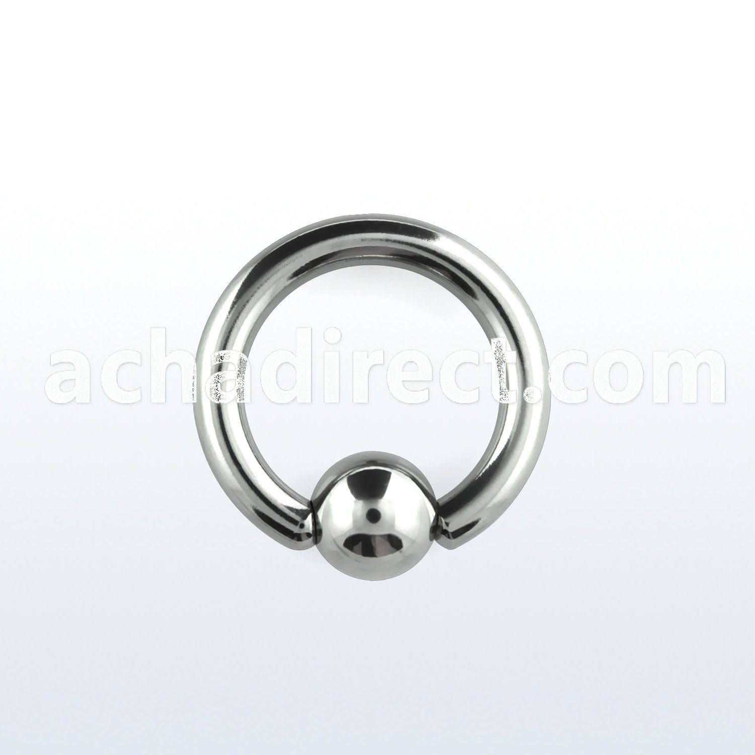 bcr8 3mm 316l steel ball closure ring with an 8mm ball