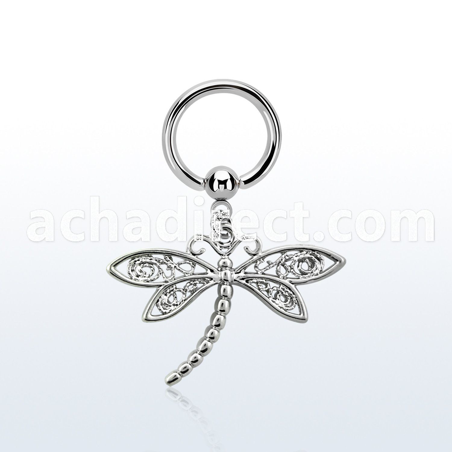bcrg566 316l steel bcr 1.6mm w a dragonfly design