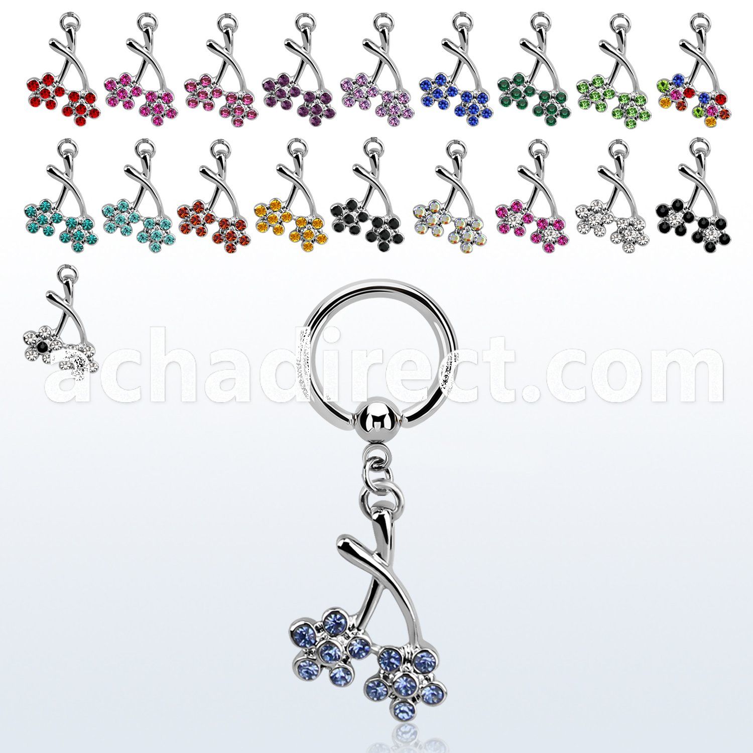 bcrgflc2 316l steel bcr 1.6mm w a twin flower design