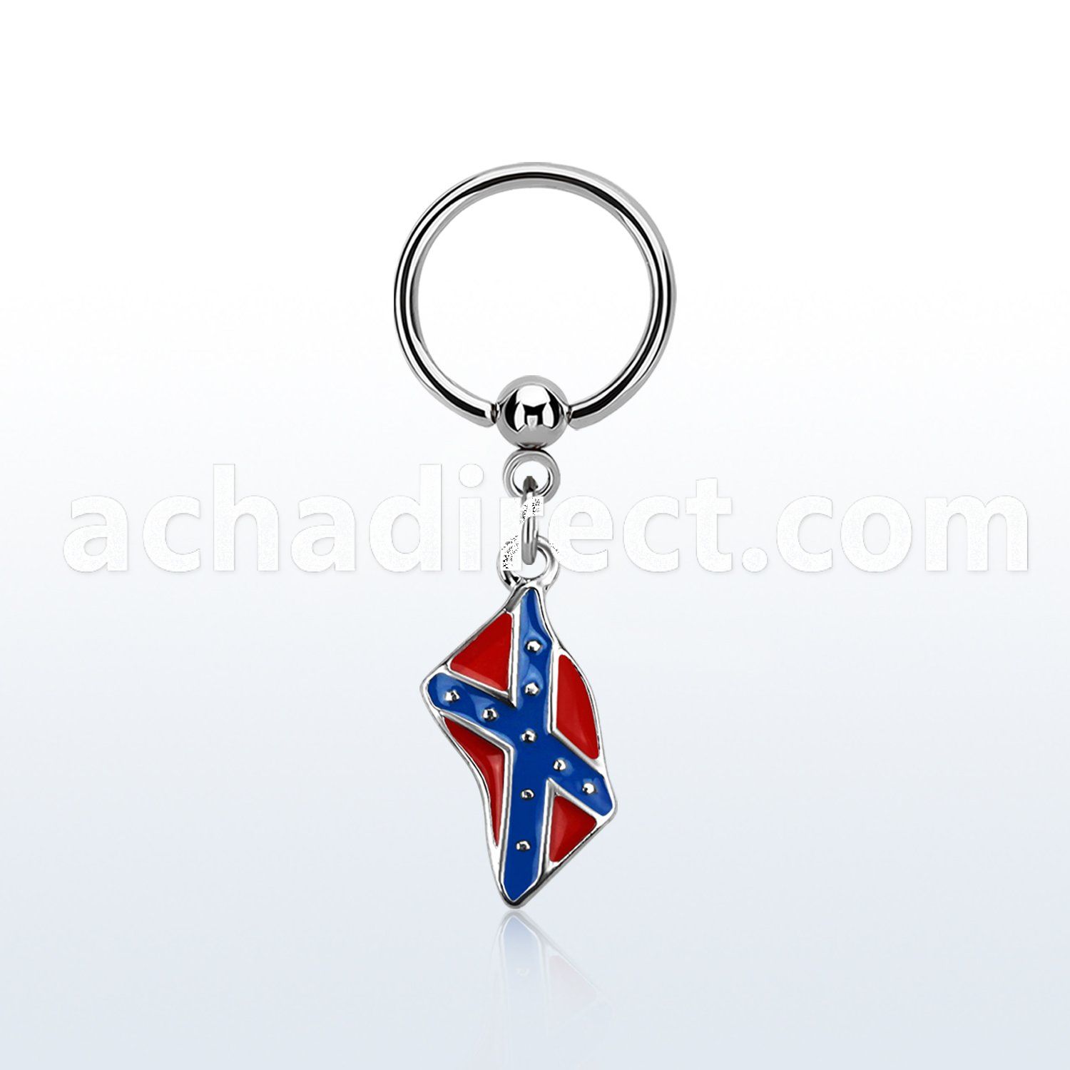 bcrs553 316l steel bcr 1.2mm w a confederate flag