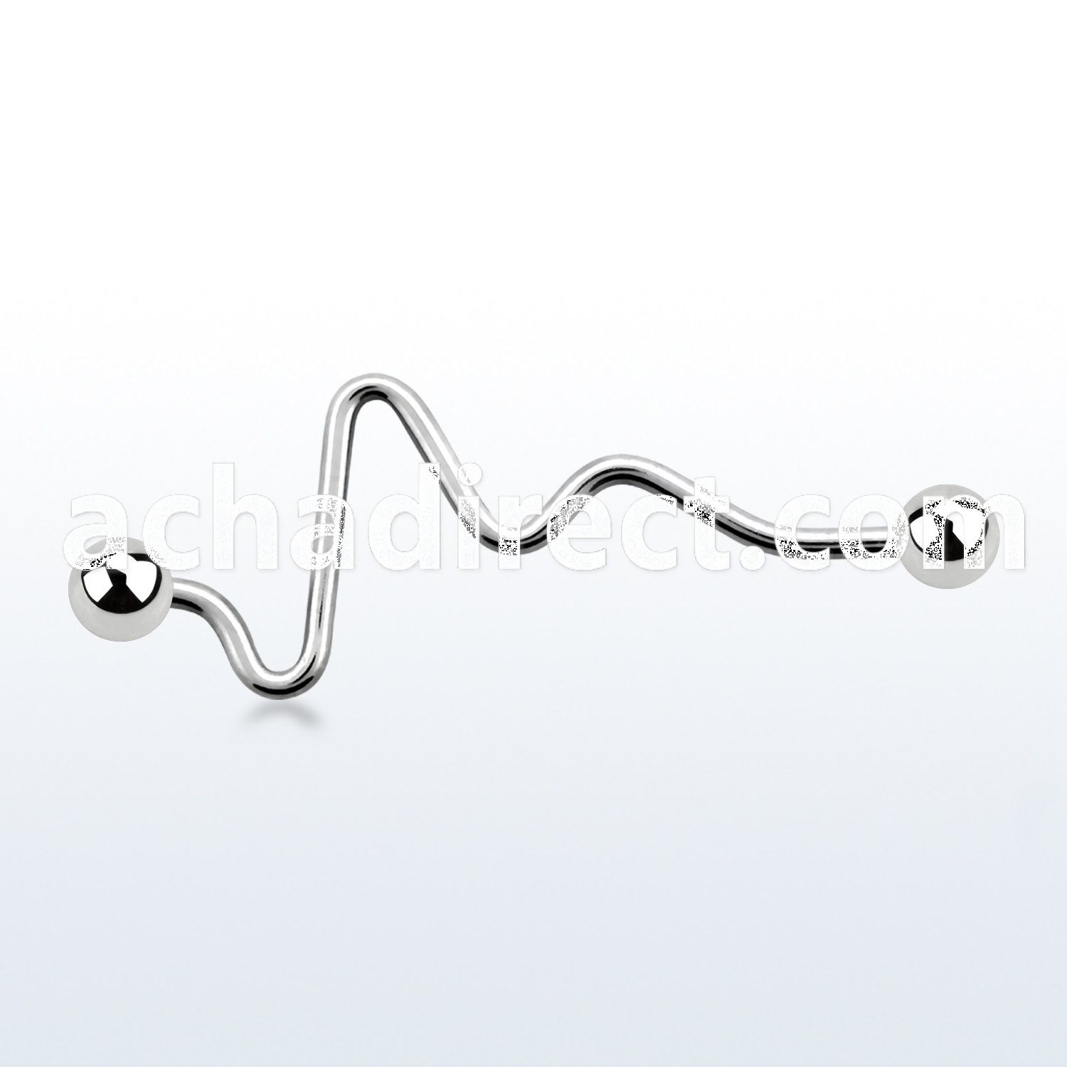 bde14 industrial barbell zig zag 14g 1 6mm 5mm balls length 35mm 38mm