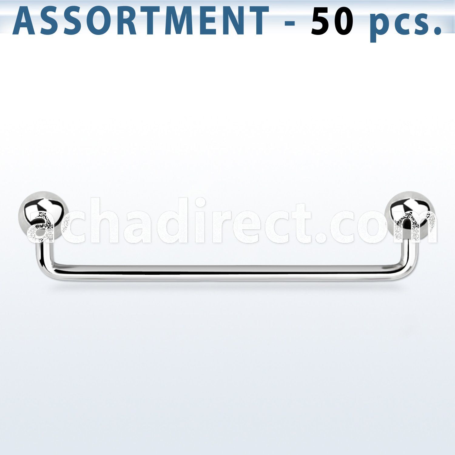 blk227 industrial surface barbell with 90 angle 5mm ball