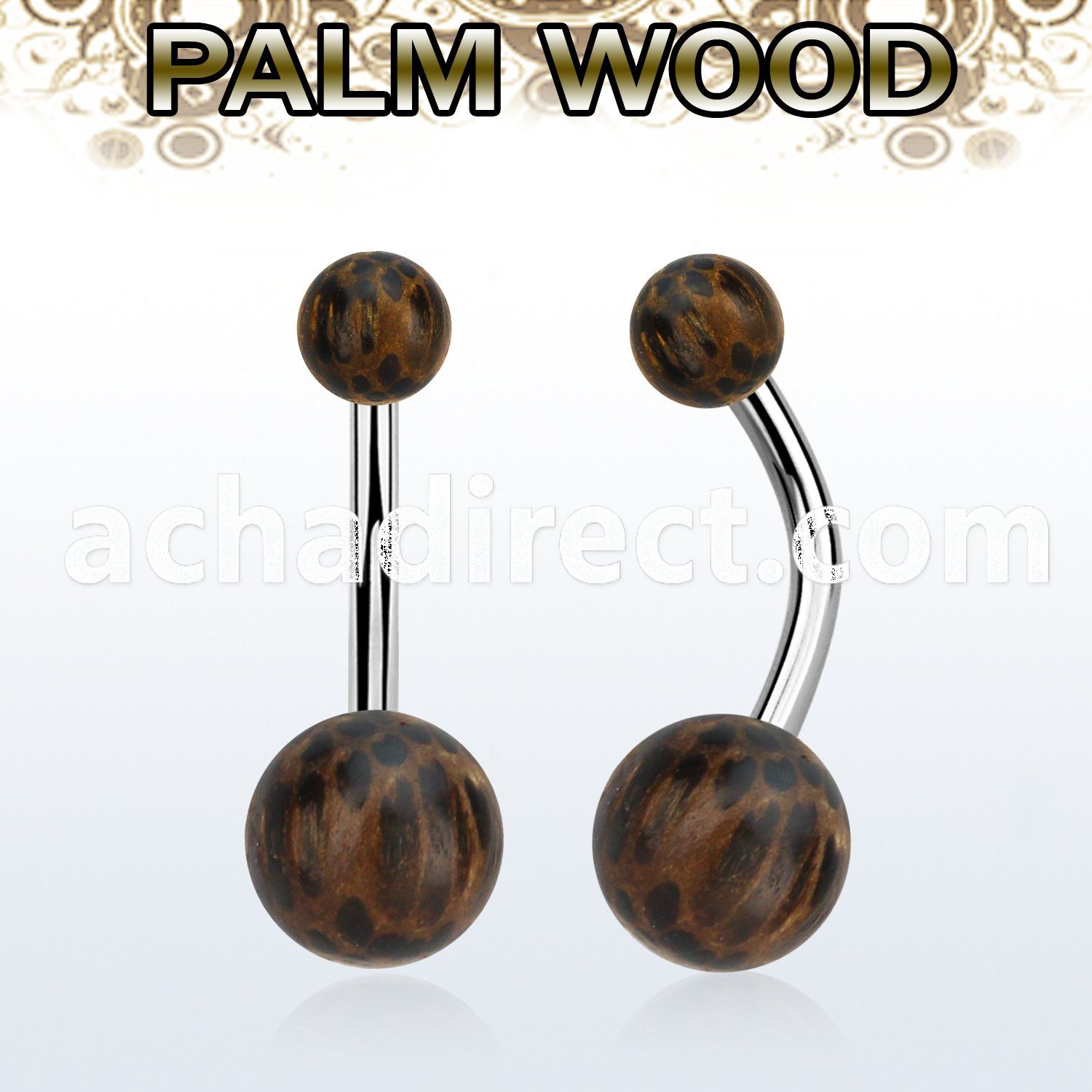bngpl organic belly banana w 5 8mm palm wood balls