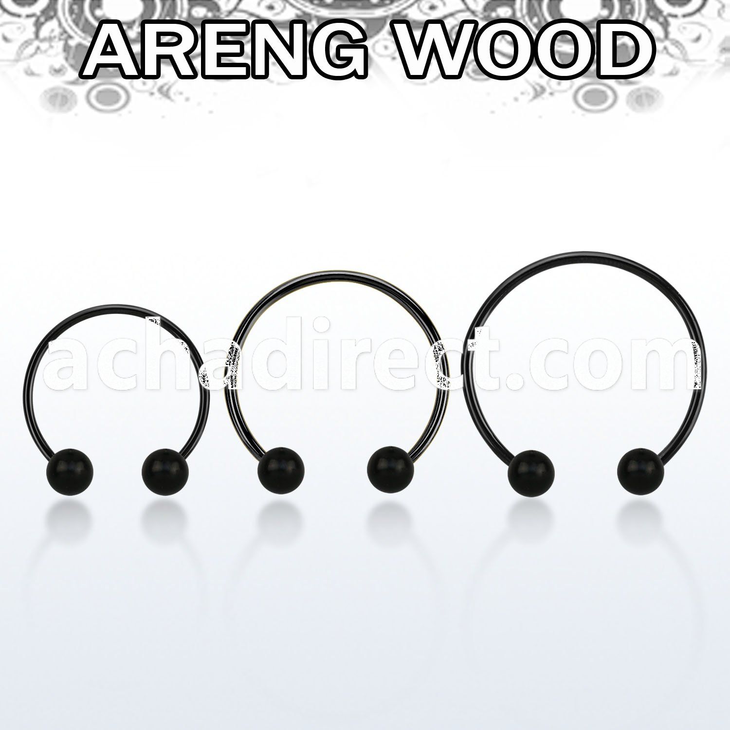 cbmtar5l xxl anodized steel cbr, 14g w 5mm areng wood balls