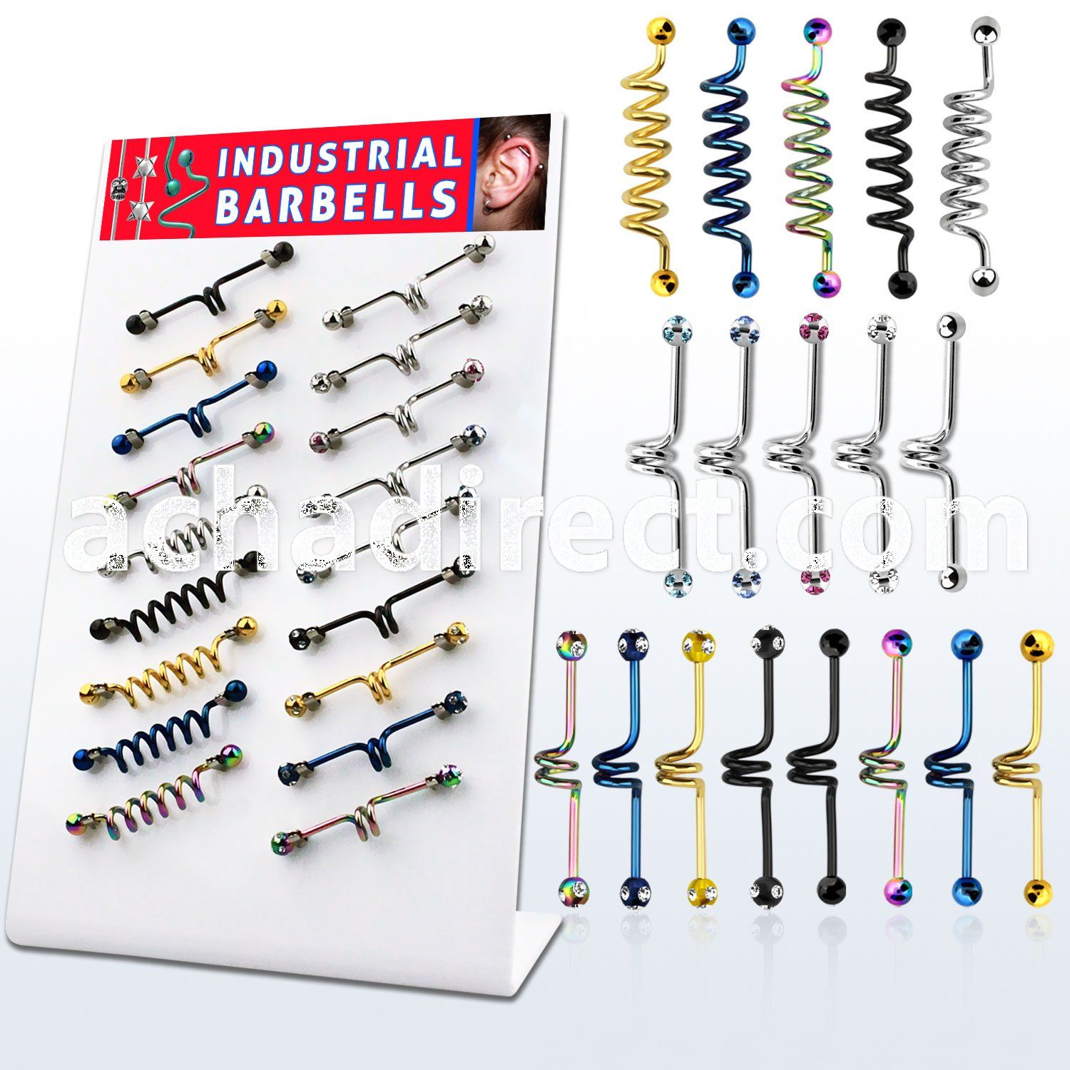 dind20 board w steel heartbeat zigzag industrial barbells