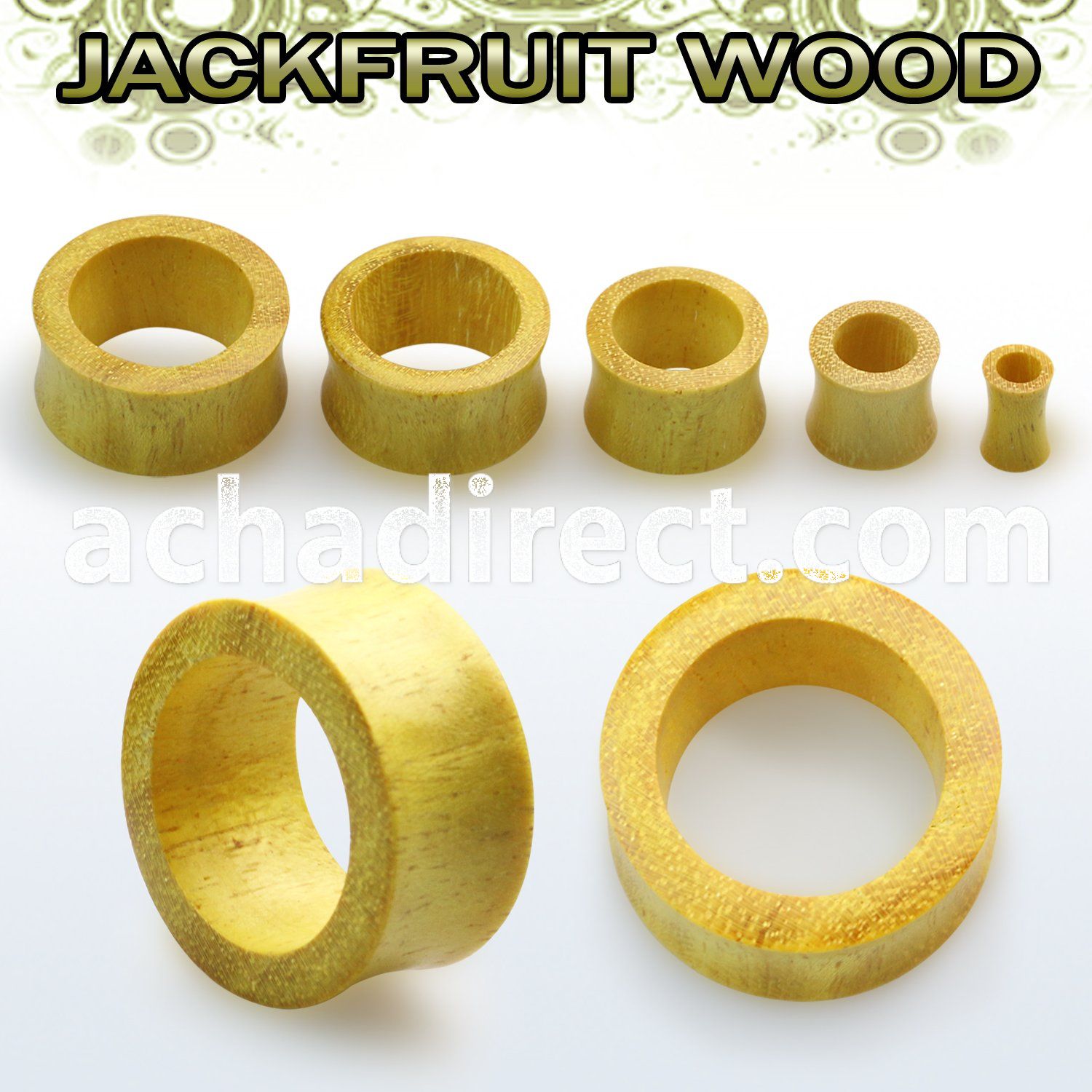 dpwj double flare jack fruit wood flesh tunnel