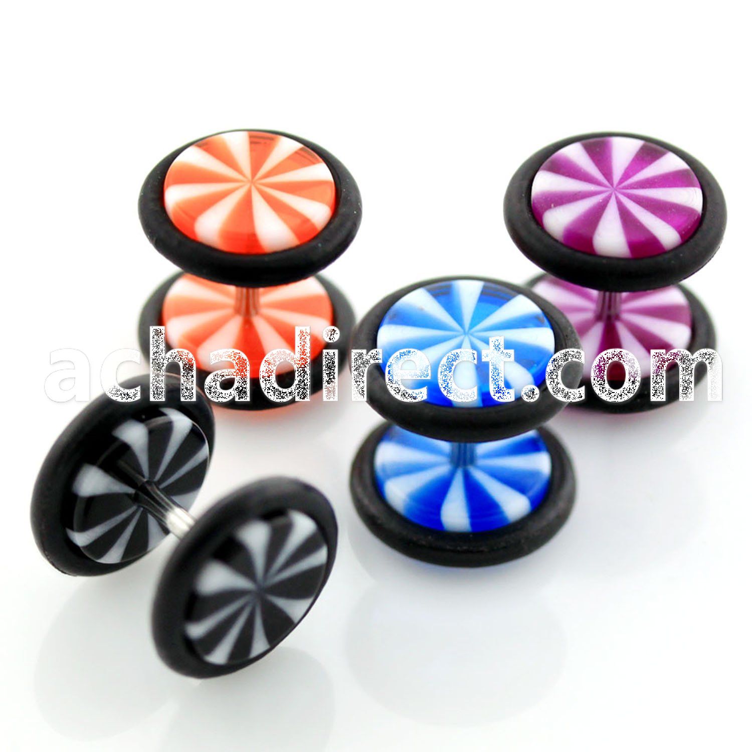 ipvra acrylic beach ball fake plug with double rubber o rings