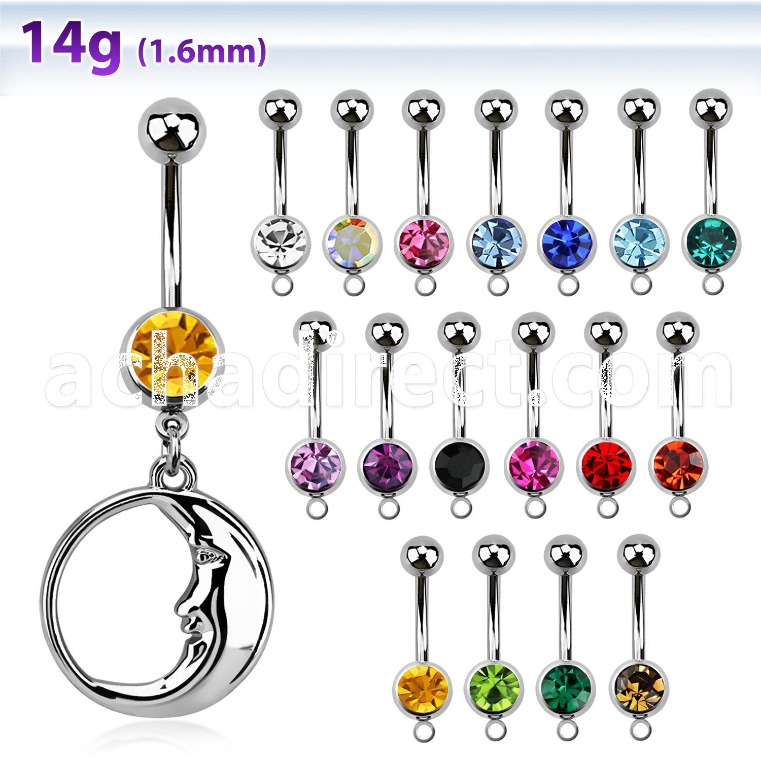 mcd733 steel belly banana w dangling w a dangling sleepy moon