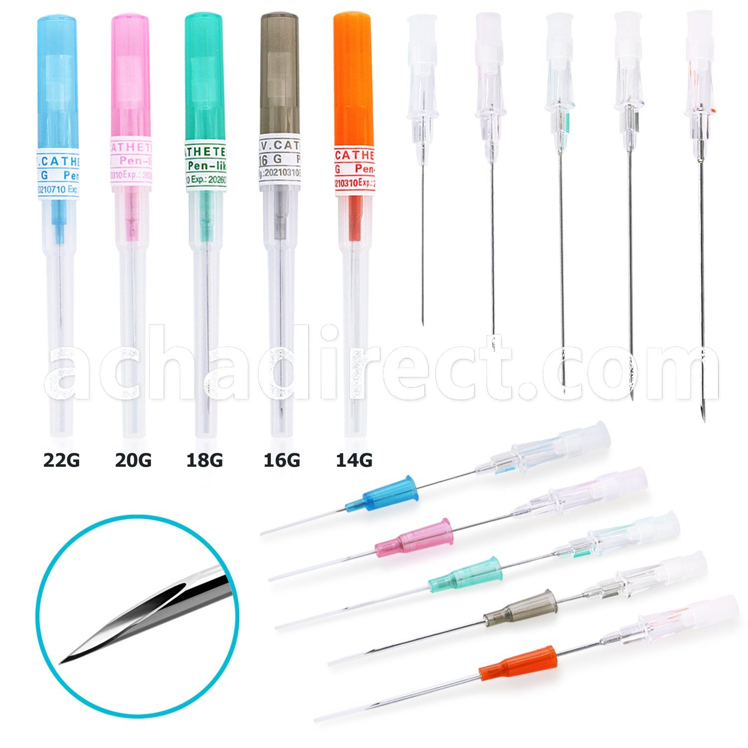 nee eo gas sterilized cannula steel needles single use 1piece