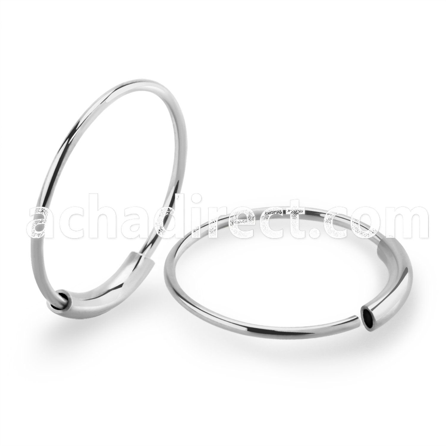 send 316l steel endless nose ring