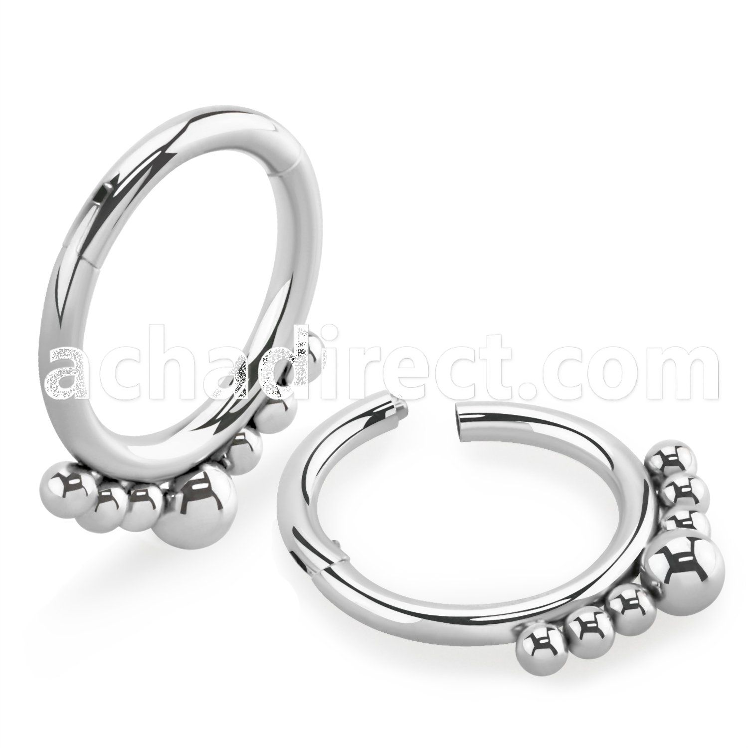 sgsh4 316l steel hinged segment ring multi ball