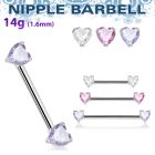 bbnpt2z distribuidor barbell pezon acero 316l anodizado dorado zirconitas s redondas 5mm hecho laton oro al por mayor