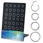 brvsegh1 display unidades aro segmento bisagras plata diámetro interno al por mayor