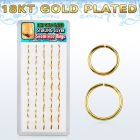 dnsm38 caja display 40 aros nariz continuos plata 925 oro 18 kts 8mm 10mm venta