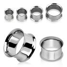 dpg dilatacion tunel doble flare acero quirurgico brillo espejo 2mm 52mm distribuidor mayorista