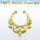 gpsepd7 falso septum plata 925 oro 18 kts 1mm decorado indio 12mm distribuidor