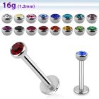 lbhjb3 labret acero quirurgico media bola joya bisel 3mm distribuidor