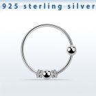 nr11 aro nariz plata esterlina alambre balines bola fija 2mm 10mm distribuidor