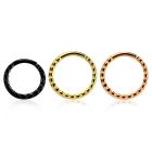 septdd septum aro continuo acero quirurgico recocido pvd diseno al por mayor