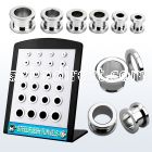 brpg5 board of mirror polished 316l steel scewfit flesh tunnel