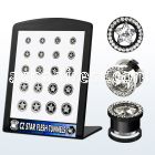 brpg92 board of anodized steel screwfit tunnel w cz star