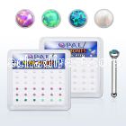 bxbop3 box w anodized 316l steel nose bone w opal top