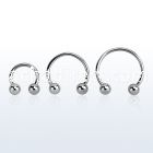 cbeb4 surgical steel circular barbell w 2 4mm balls