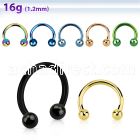 cbetb premium pvd plated 316l steel circular barbell