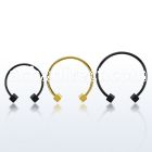 cbmtdi5l xxl anodized steel circular barbell, 14g w 5mm dices