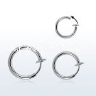 clpx pair of spring loaded non piercing illusion clip