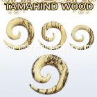 iptm tamarind wood spiral coil taper