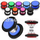 mpvr acrylic magnetic fake plug with rubber o rings