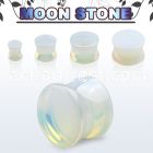 pgsbb real moon stone double flared plug