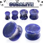 pgsss sodalite stone double flare plug