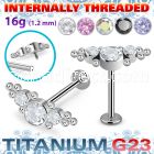 ulbin6 titanium g23 internally threaded labret 3 cz