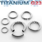 usg titanium g23 segment ring selectable various gauge