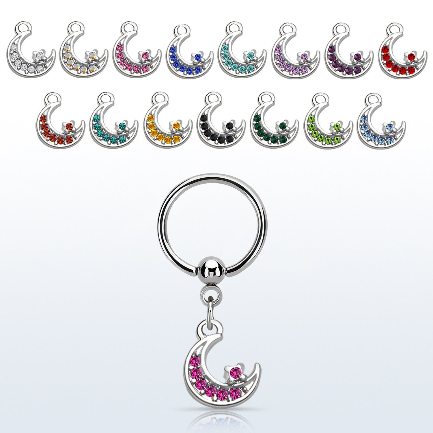 bcrs734 aro bola presion acero 316l luna cristal mayorista