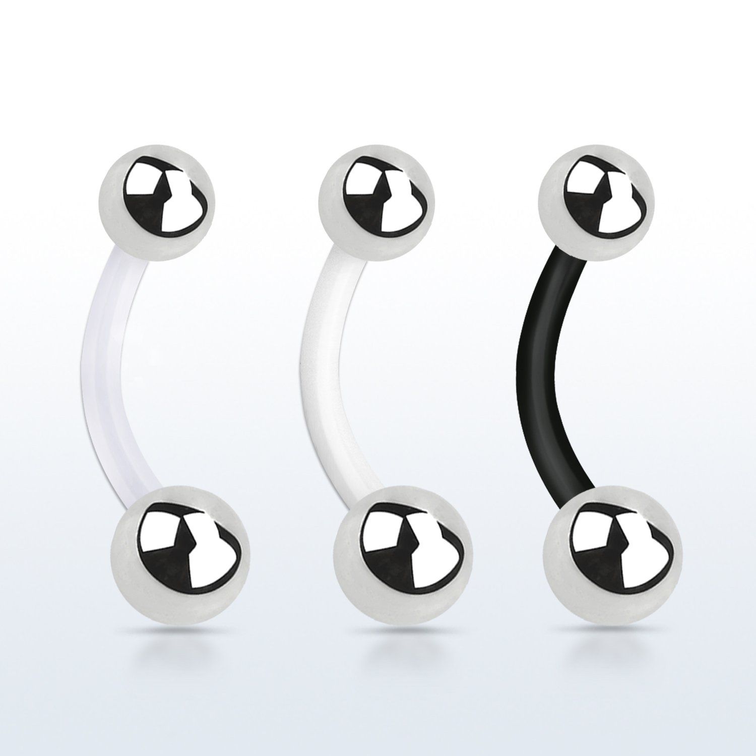 fbns piercing ombligo bio flexible bola 5 6mm acero distribuidor