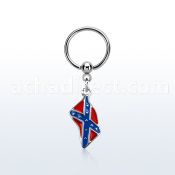 bcrs553 316l steel bcr 1.2mm w a confederate flag