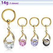 bcrtgz3 anodized steel ball closure ring 1.6mm w snap fit cz 