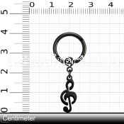bcrts709 black steel bcr 1.2mm w musical note