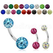 bn2frs 316l steel belly banana with 5 6mm ferido ball