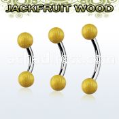 bnjf5 organic belly banana w 5mm jack fruit wood balls