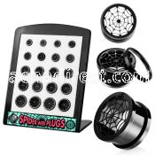 brpg106 board w anodized steel screwfit tunnel w spider web