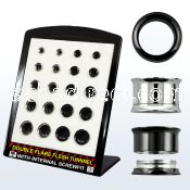 brpg149a board w high polished 316l dual flared tunnel w screwfit